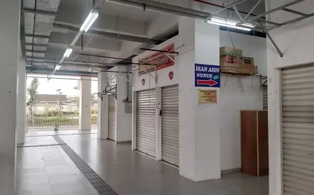 Pihak Legislatif Pertanyakan Kios Kosong Pasar Among Tani