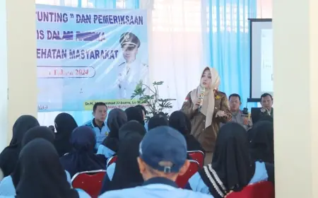 Bupati Ikfina Ajak Warga Kauman Berpola Hidup Sehat
