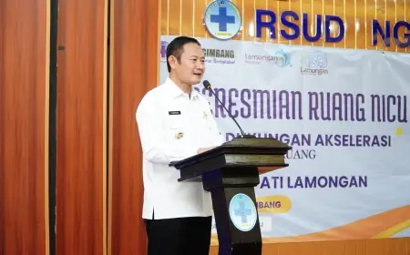 Resmikan, Neonatal Intensive Care Unit Tingkatkan Layanan Kesehatan di Lamongan