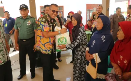 Pastikan Penyaluran Bapang Tepat Sasaran dan Gratis, Pj Bupati Bondowoso Turun ke Desa-desa