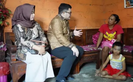 Datangi Rumah Anak Pengidap Tumor Otak, Mas Dhito Beri Fasilitas