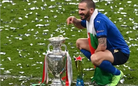 Leonardo Bonucci Resmi Gantung Sepatu