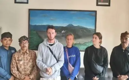 Sempat Viral Karena Aksi Tak Pantas di Gunung Bromo, Tiga Turis Asing Akhirnya Minta Maaf