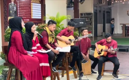 Hilangkan Penat Jalani Hukuman, WBP Rutan Bangil Bentuk Group Akustik