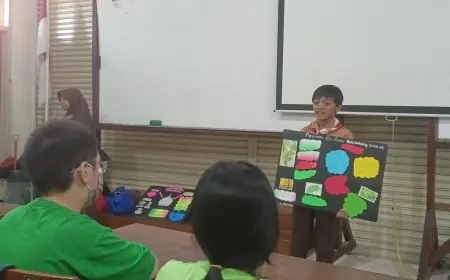 Siswa SDN dr Sutomo V Kampanyekan Proyek Lingkungan Hidup di SD Santa Maria