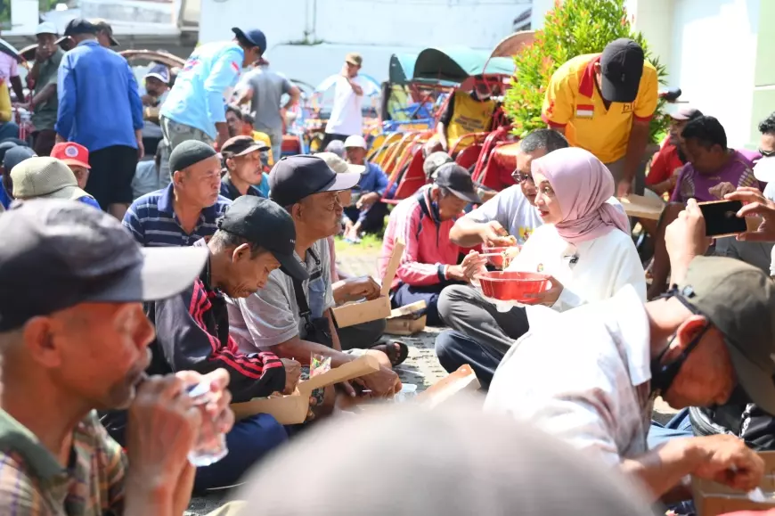 Sarapan Sederhana Bareng Abang Becak, Konsep Vinanda Dalam Buka Posko