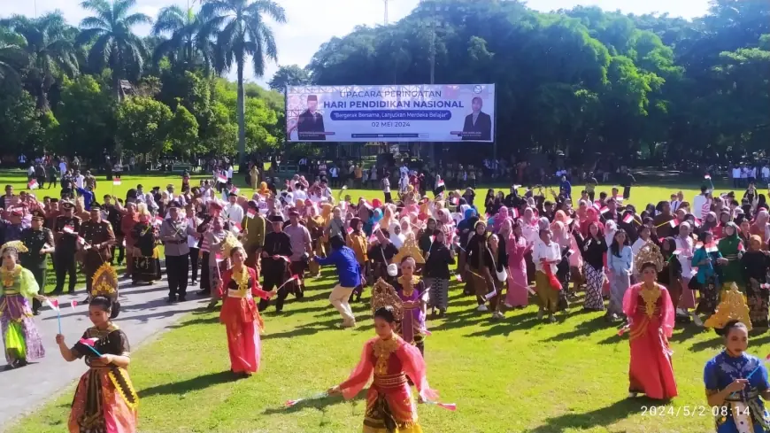 Peringatan Hari Pendidikan Nasional di Bondowoso, Bergerak Bersama Lanjutkan Merdeka Belajar