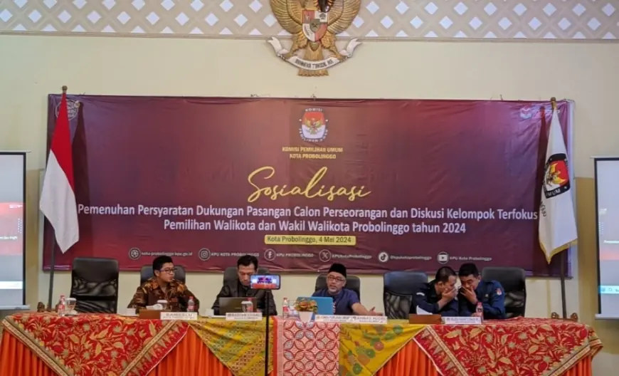 KPU Kota Probolinggo Wajibkan Calon Independen Kumpulkan 10 Persen Dukungan