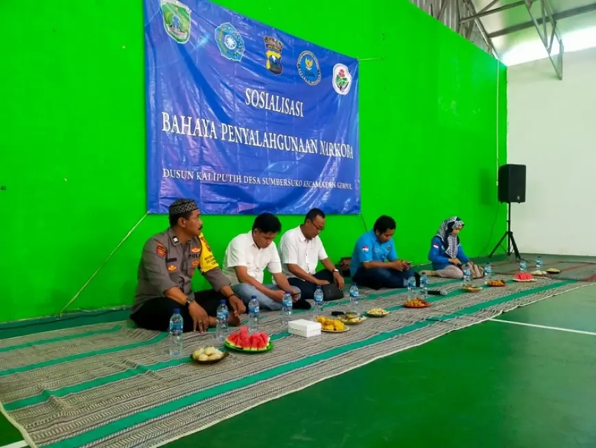 Bahaya Narkoba Kalangan Remaja, Kades Sumbersuko Pasuruan Berikan Bimbingan Dan Sosialisasi