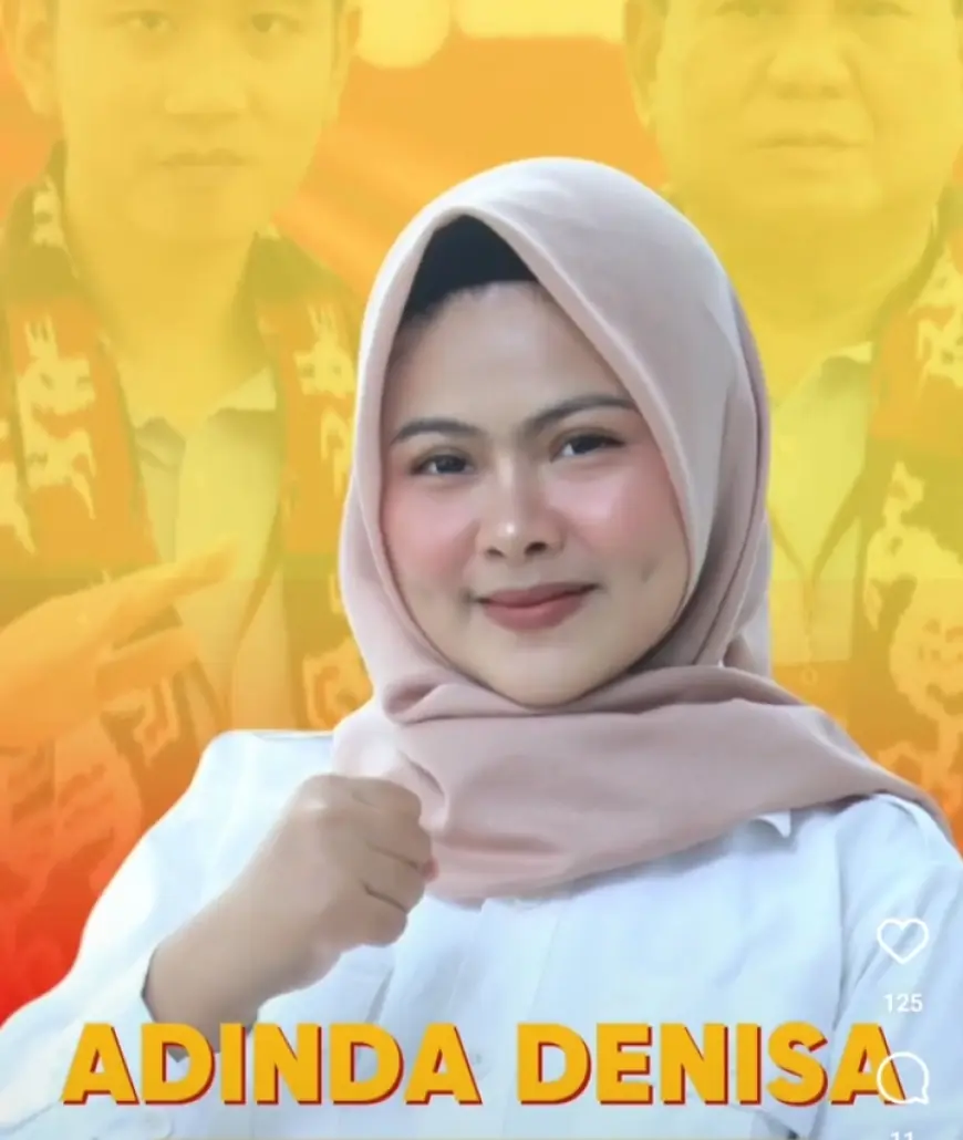 Sosok Wanita Cantik Adinda Denisa, Politisi Pendatang Baru di DPRD Kabupaten Pasuruan