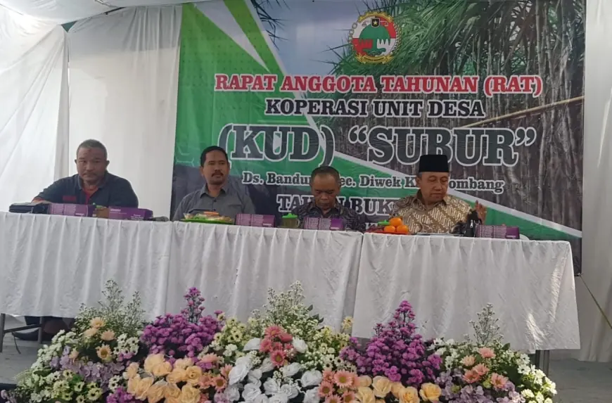 RAT Jadi Pilihan KUD Subur di Jombang Untuk Memajukan Kegiatan Ekonomi