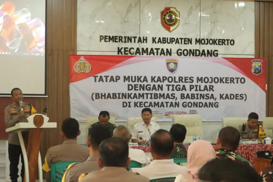 Cegah Korupsi Dana Desa, Kapolres Mojokerto Beri Kunci untuk 3 Pilar