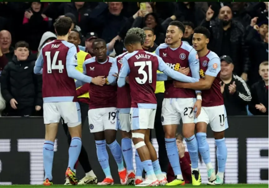 Aston Villa Mantapkan Tempat Menuju Liga Champions Musim Depan