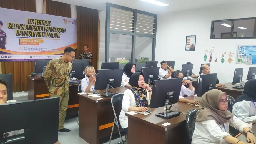Bawaslu Kota Malang Rilis Pengumuman Hasil Tes Tertulis Seleksi Calon Anggota Panwaslu Kecamatan di Kota Malang