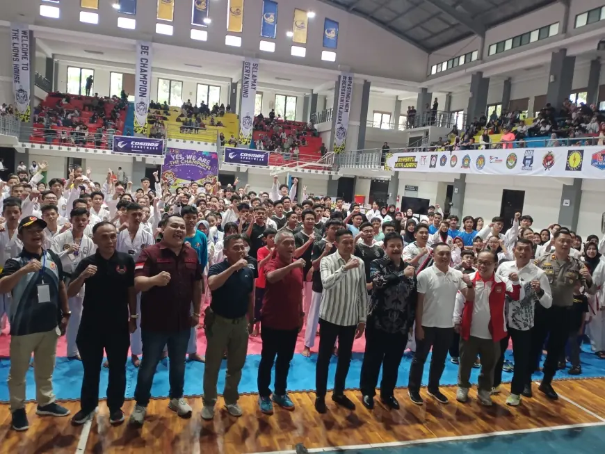 Tingkatkan Prestasi Taekwondo, PJ Wali Kota  Malang Gelar Kejuaraan