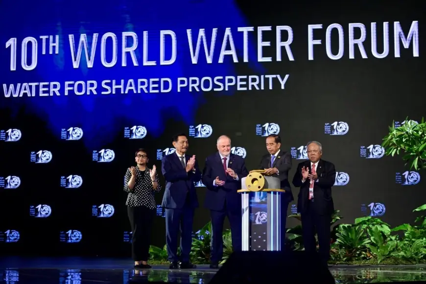 Presiden Jokowi Sebut Pentingnya Kolaborasi di Ajang World Water Forum 10