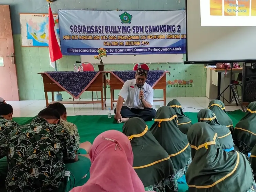 SDN Cangkring 2 Krembung dan Komnas PA Surabaya Bersinergi Wujudkan Sekolah Ramah Anak