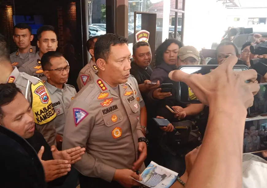 Lakalantas Bus Study Tour di Tol Jombang - Mojokerto, Polisi Gali Keterangan 8 Orang