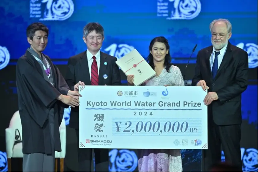 Aktif Promosikan Sanitasi, Anak Muda Asal Lampung Raih Kyoto World Water Grand Prize 2024