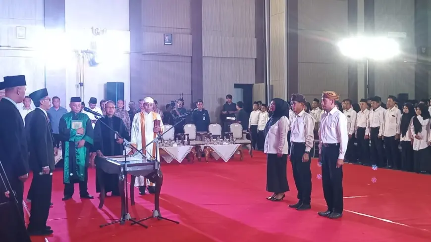 KPU Kabupaten Pasuruan Lantik 1.095 Anggota PPS