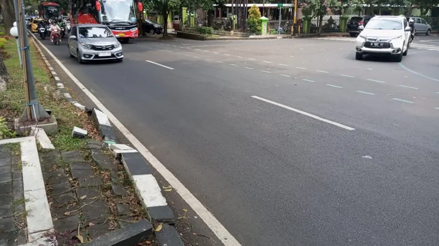 Percantik Tampilan Taman, DLH Kota Malang akan Perbaiki Median Jalan Veteran