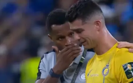 Tangis Cristiano Ronaldo Saat Al Nassr Kalah di Final King's Cup