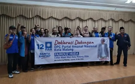 PAC PAN se-Kota Malang Deklarasikan Usung Kak Fai Maju N-2 di Pilkada 2024