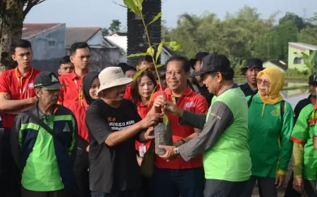 PT Sumber Alfaria Trijaya Tbk Gandeng Kaderling, Tanam Ratusan Pohon di Mulyorejo