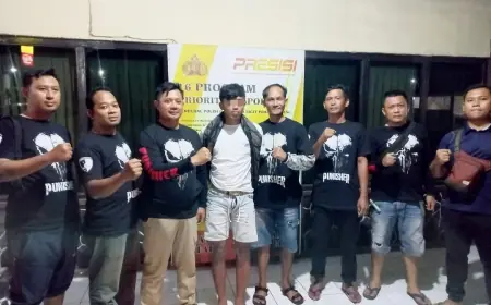 Setahun Menghilang, DPO Pencurian Besi Perusahaan Diborgol
