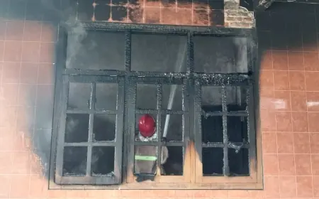 Gegara Korsleting Listrik, Rumah di Blitar Terbakar dan Kerugian Ditaksir Rp 50 Juta