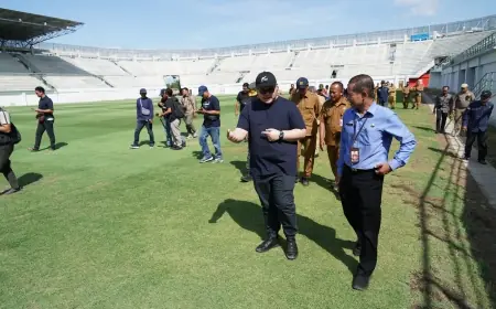 Dibutuhkan Anggaran Rp303 Miliar, Mas Dhito Sebut Pembangunan Stadion Dilanjutkan Kementerian PUPR