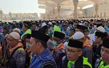 Jemaah Haji Asal Probolinggo Dilanda Batuk Pilek, Imbas Cuaca  Ekstrem