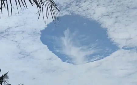 Gempar Awan Berlubang di Jember, Begini Penjelasan BMKG