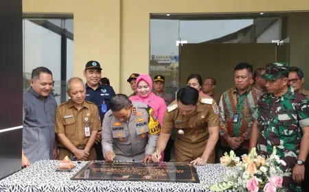 Bupati Lindra Resmikan Lapangan Tembak Tantya Sudhirjati Polres Tuban