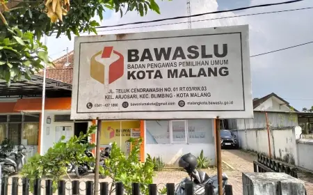 Diduga Terlibat Pemenangan Caleg, Bawaslu Kota Malang Bakal Berhentikan Jika Terbukti