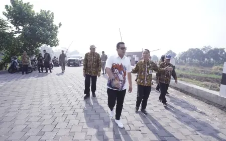 Pj Wali Kota Mojokerto Ubah Jalan Balongcangkring- Rejoto Menjadi Jalan Ir Soekarno