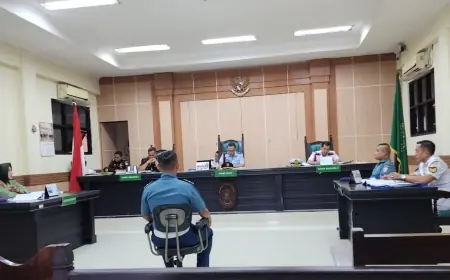 PN Militer  Adili Terdakwa Dugaan Pemalsuan Dokumen Ijin Cerai dan Kilas Kasus KDRT