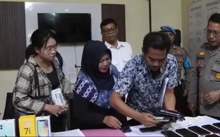 Buru Komplotan Copet, Polisi Kembalikan HP Penonton Konser