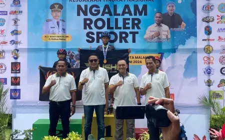 Buka Kejurnas Sepatu Roda, Pj Wali Kota Malang Sebut Sport Tourism Berjalan
