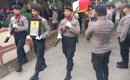 Almarhum Briptu Rian Masih Dinas Di Polres Jombang Sebelum Meninggal