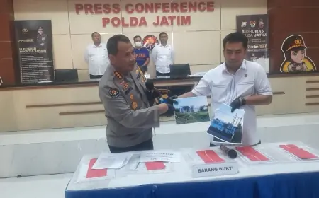 Ditreskrimum Polda Jatim Ungkap Kasus Penipuan dan Penggelapan Proyek Fiktif Apartemen di Surabaya