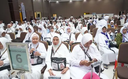 AHES Catat Ada 106 Kloter dari Total 38.735 Jemaah Calon Haji di Musim Haji 2024
