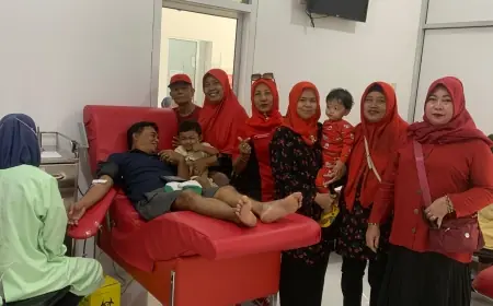 Stok Berkurang, Srikandi PDI Perjuangan Kota Probolinggo Support PMI dengan Aksi Donor Darah