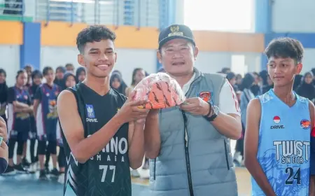 Bupati Cup Basketball Competition Lamongan Diikuti 44 Tim