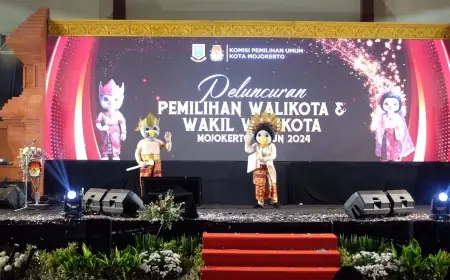 Kenalkan Maskot Pilkada Kota Mojokerto, Ini Makna yang Disampaikan ke Pemilih