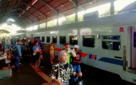 Libur Panjang Hari Raya Idul Adha 2024, Penumpang KAI Daop 8 Capai 21.628 Pelanggan