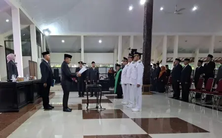 Mutasi Pejabat Eselon III di Bondowoso, Ada Pergeseran dan Promosi Camat