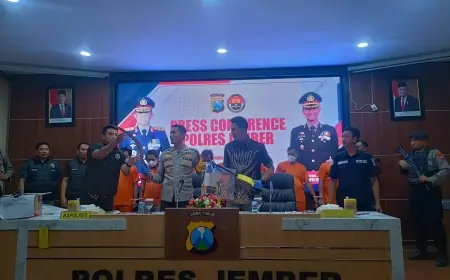 Polres Jember Ungkap 106 Kasus Kejahatan di Operasi Sikat Semeru 2024