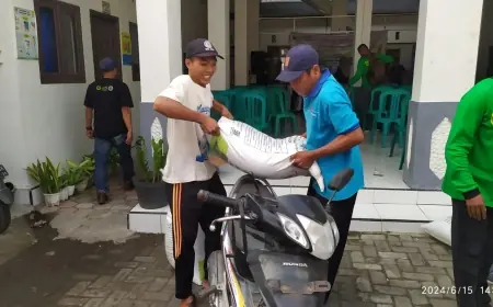 Petani di Bondowoso Mendapat Bantuan Pupuk NPK