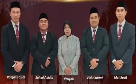 Siap Bekerja, Ini Susunan KPU Kota Probolinggo 2024-2029